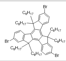 2,7,12-三溴-5,5,10,10,15,15,-六辛基-10,15-二氢-5h-二茚并[1,2-a:1',2'-c]芴