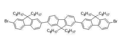 7,7''-二溴-9,9,9',9',9'',9''-六辛基-9h,9'h,9''h-2,2':7',2''-三连芴